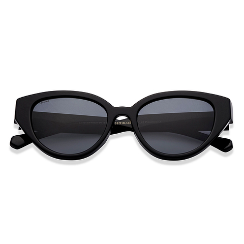 Lenskart Black Full Rim Cat Eye left side
