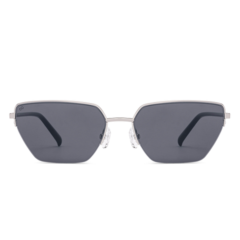 Lenskart Silver Full Rim Geometric right side