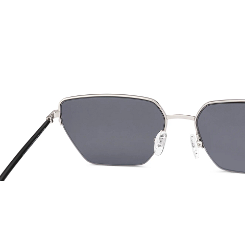 Lenskart Silver Full Rim Geometric right side