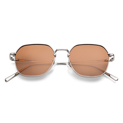 Lenskart Silver Full Rim Square left side