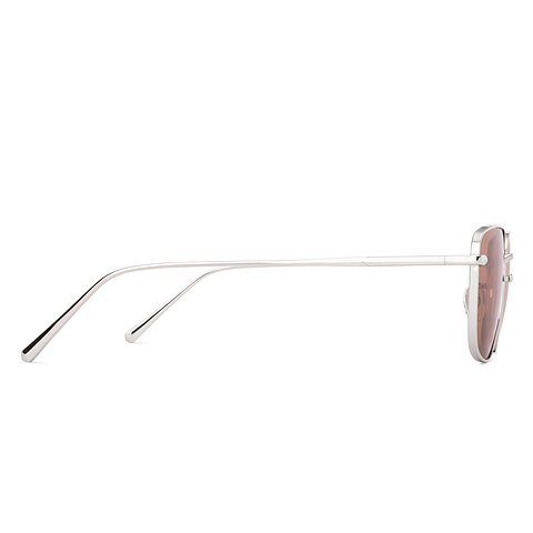 Lenskart Silver Full Rim Square left side