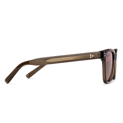 Lenskart Green Transparent Full Rim Square left side