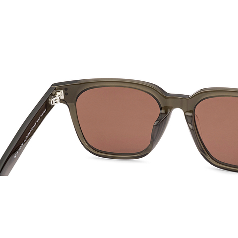 Lenskart Green Transparent Full Rim Square right side