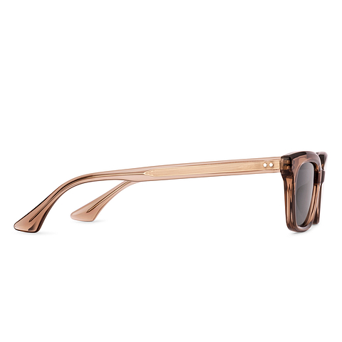 Lenskart Brown Transparent Full Rim Square left side
