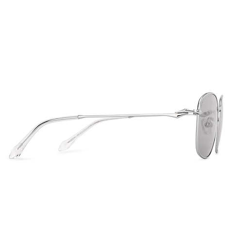 Lenskart Silver Full Rim Square left side