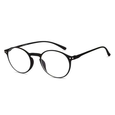 Lenskart READERS Black Black Full Rim Round Lenskart READERS LR E14648 Only for 1 5 Prefitted Powers left side