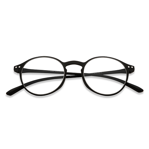 Lenskart READERS Black Black Full Rim Round Lenskart READERS LR E14648 Only for 1 5 Prefitted Powers left side