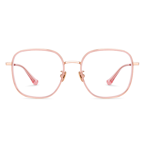 Lenskart Rose Gold Full Rim Square right side
