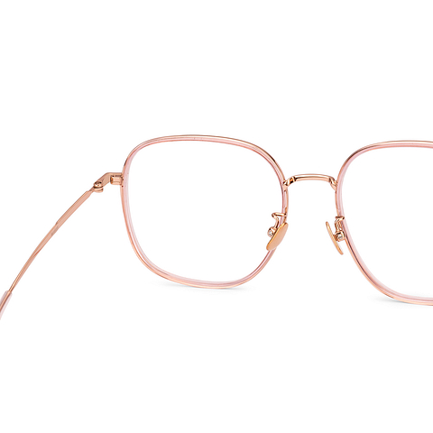 Lenskart Rose Gold Full Rim Square right side