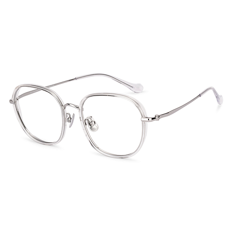 Lenskart Silver Full Rim Square right side