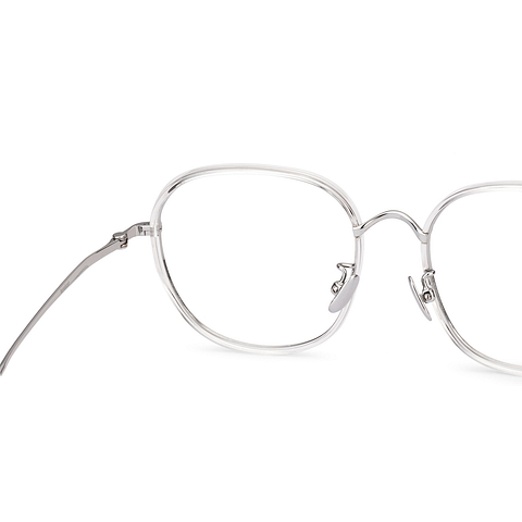 Lenskart Silver Full Rim Square right side