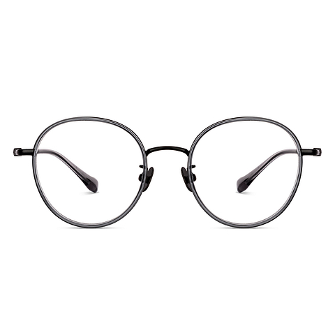 Lenskart Gray Full Rim Round right side