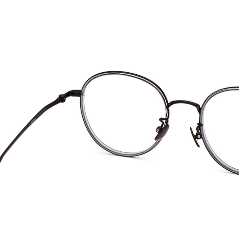 Lenskart Gray Full Rim Round right side