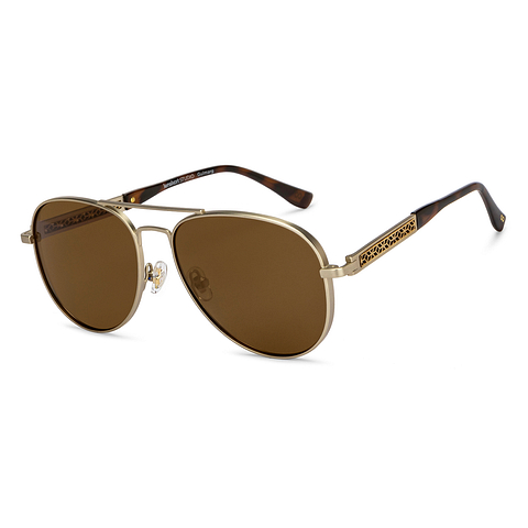 Lenskart Studio Online Gold Full Rim Aviator left side Lenskart Studio Online Gold Full Rim Aviator left side