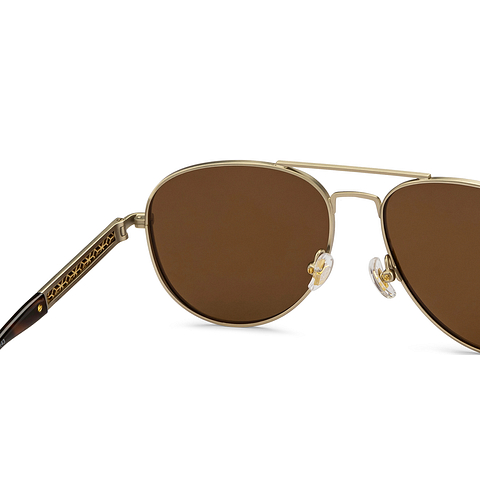 Lenskart Studio Online Gold Full Rim Aviator right side Lenskart Studio Online Gold Full Rim Aviator right side