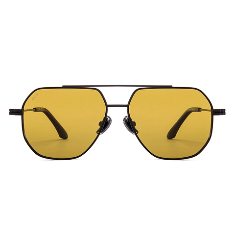 Buy Yellow Black Full Rim Geometric Lenskart STUDIO Dark Knight 2