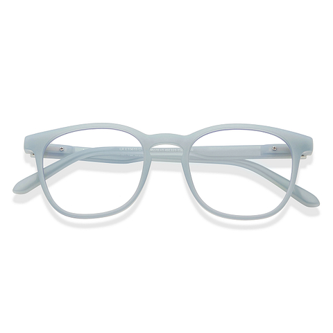 LENSKART BLU READERS Blue Sky Blue Full Rim Square LENSKART BLU READERS LR E15615 Only for 1 Prefitted Powers left side
