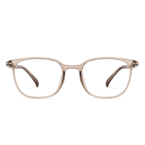 Lenskart Air Light Brown Full Rim Square right side