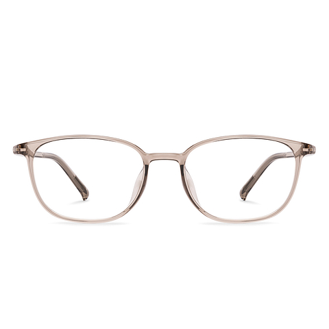 Lenskart Air Light Brown Full Rim Square right side