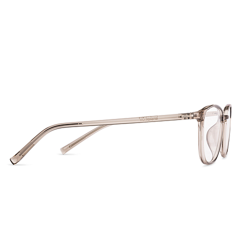 Lenskart Air Light Brown Full Rim Square left side