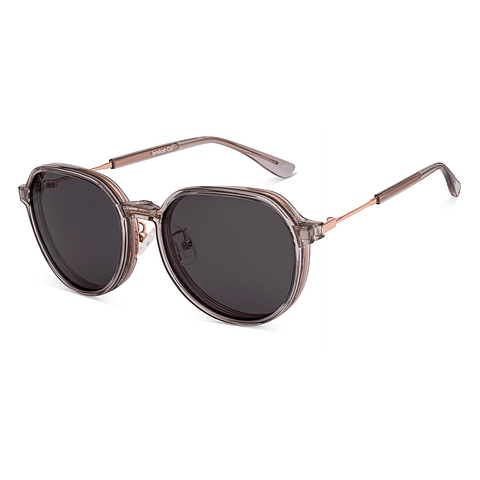 Lenskart Air Rose Gold Full Rim Round right side