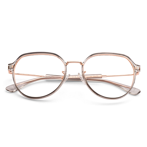 Lenskart Air Rose Gold Full Rim Round right side