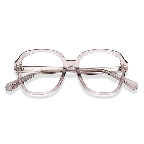 Le Petit Lunetier Light Gray Full Rim Square left side Le Petit Lunetier Light Gray Full Rim Square left side