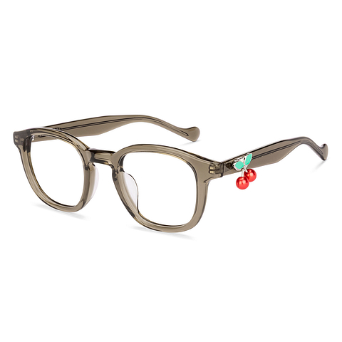 Lenskart Light Brown Full Rim Square right side