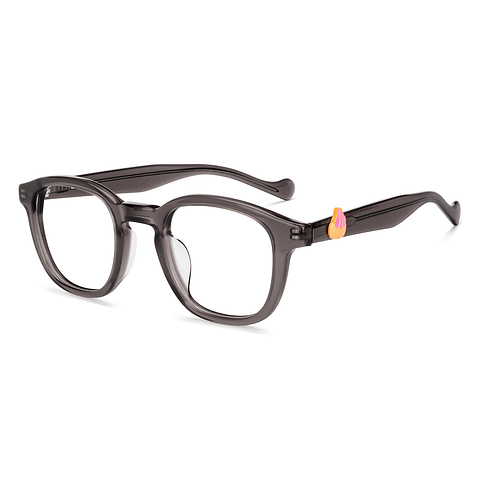Lenskart Light Grey Full Rim Square right side