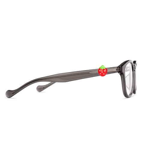 Lenskart Light Grey Full Rim Square left side