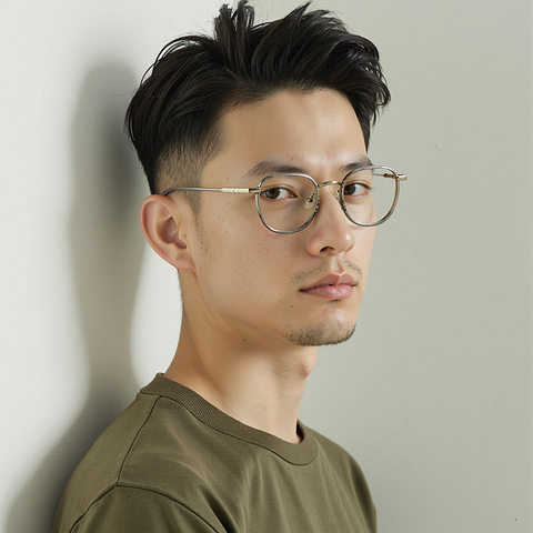 Lenskart Light Grey Full Rim Square right side