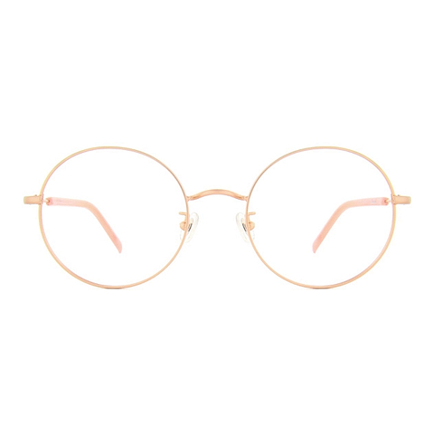 +NICHE Rose Gold Full Rim Round left side
