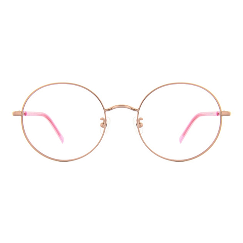 +NICHE Pink Full Rim Round left side