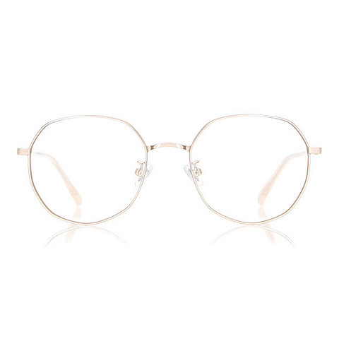 +NICHE Light Brown Full Rim Rectangle left side