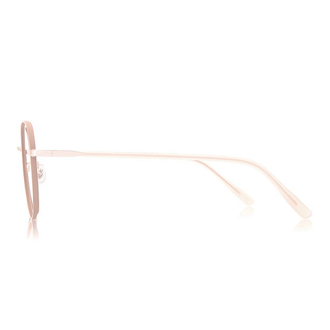 +NICHE Light Brown Full Rim Rectangle left side