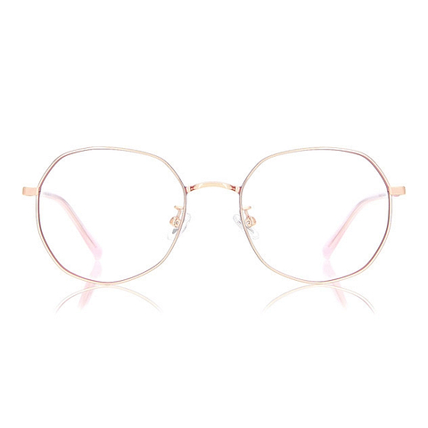 +NICHE Pink Full Rim Rectangle left side