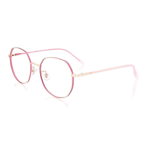 +NICHE Pink Full Rim Rectangle right side