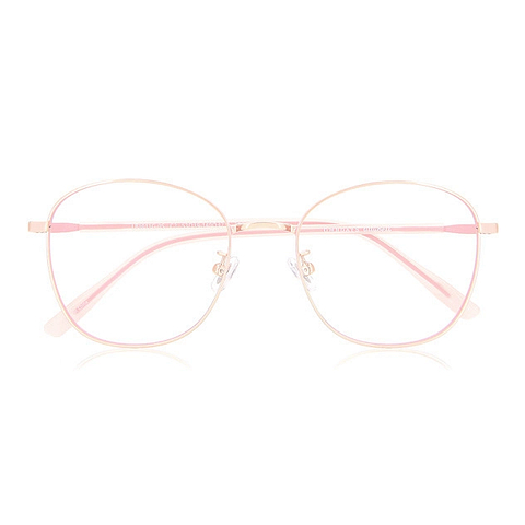 +NICHE Pink Full Rim Rectangle right side