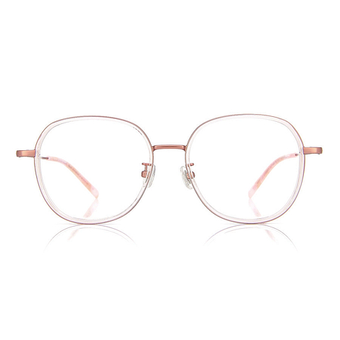 +NICHE Light Brown Full Rim Boston left side