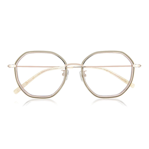 +NICHE Gold Full Rim Polygon right side