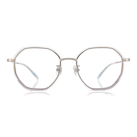 +NICHE Light Gunmetal Full Rim Polygon left side