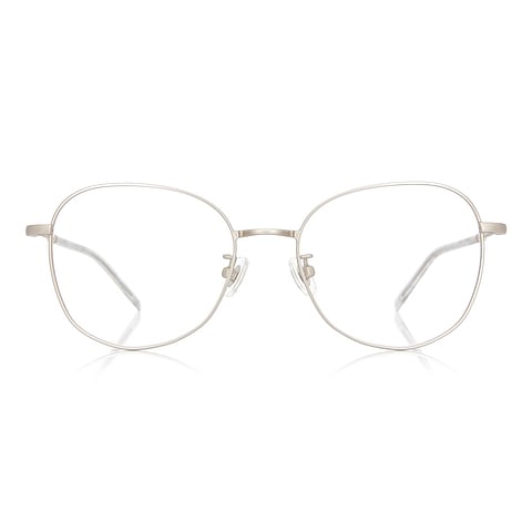 +NICHE Silver Full Rim Polygon left side