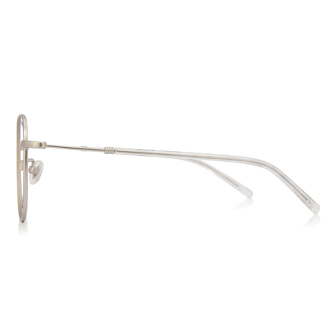 +NICHE Silver Full Rim Polygon left side