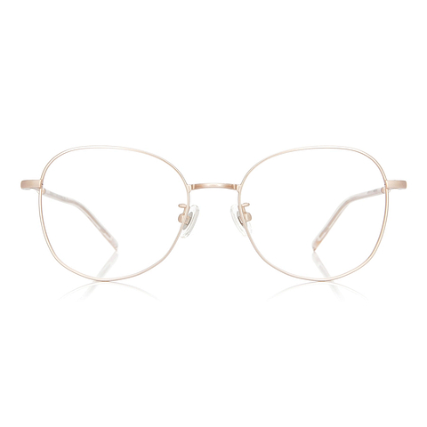 +NICHE Gold Full Rim Polygon left side