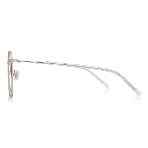 +NICHE Silver Full Rim Polygon left side