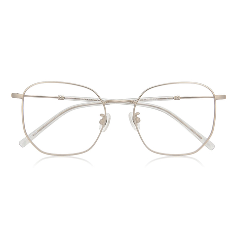 +NICHE Silver Full Rim Polygon right side