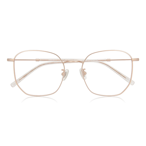 +NICHE Gold Full Rim Polygon right side