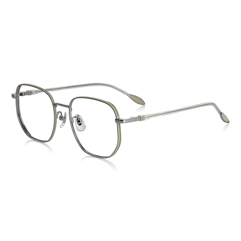 +NICHE Silver Full Rim Polygon right side
