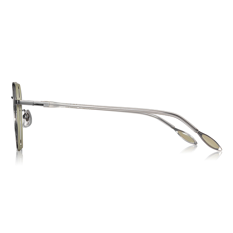 +NICHE Silver Full Rim Polygon left side