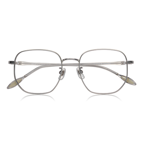 +NICHE Silver Full Rim Polygon right side